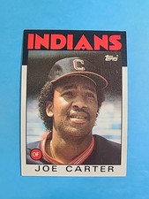 Joe Carter 1986 Topps Baseball Card # 377 J8739
