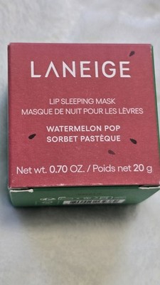 Laneige WATERMELON POP Lip Sleeping Mask 20g Ltd Ed   NEW IN BOX   