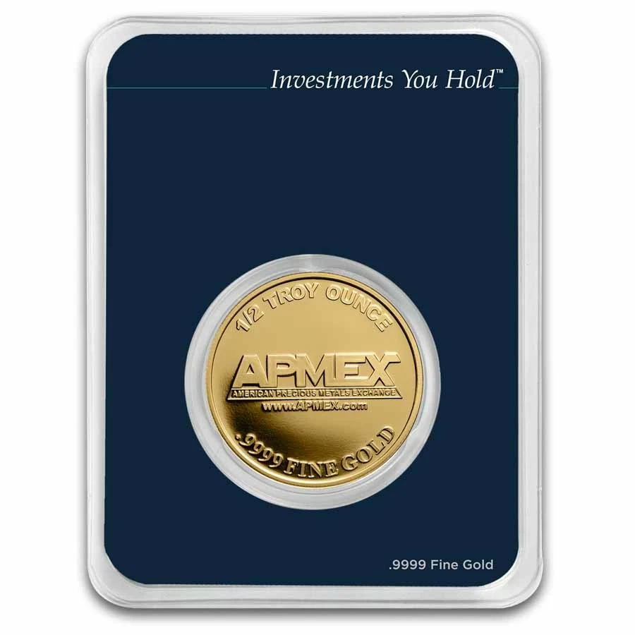 1/2 oz Gold Round - APMEX (In TEP Package) - Image 2 of 4