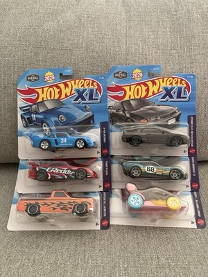 Hot Wheels 2026 XL Full Set - Porsche, Supra, Skyline, Chevy, Donut, El Segundo