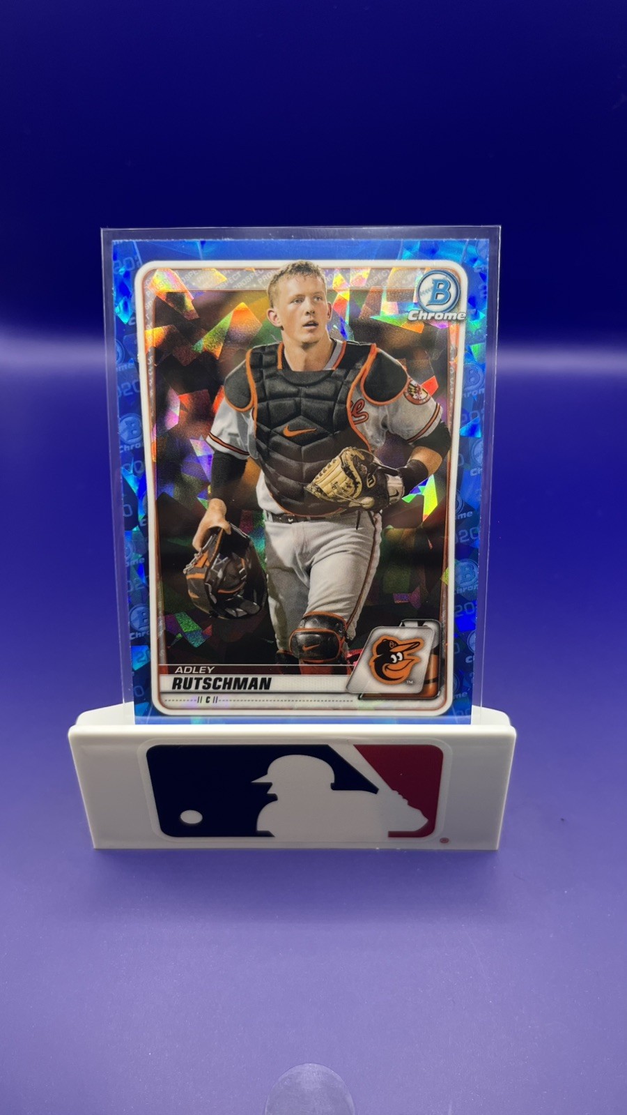 2020 Bowman Chrome Draft Sapphire Edition Adley Rutschman #BD-154