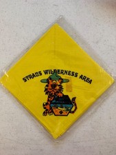 Vintage BSA Boy Scouts 1971 New Straus Wilderness Area BAC Baltimore Neckerchief
