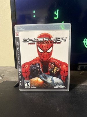 Spiderman Web of Shadows PS3 CIB TESTED & WORKING!