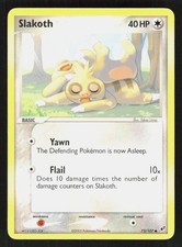 Pokemon Slakoth 73/107 Common Deoxys (LP)