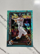 TYLER SODERSTROM 2025 Topps Aqua Holofoil #72 Athletics Future Stars