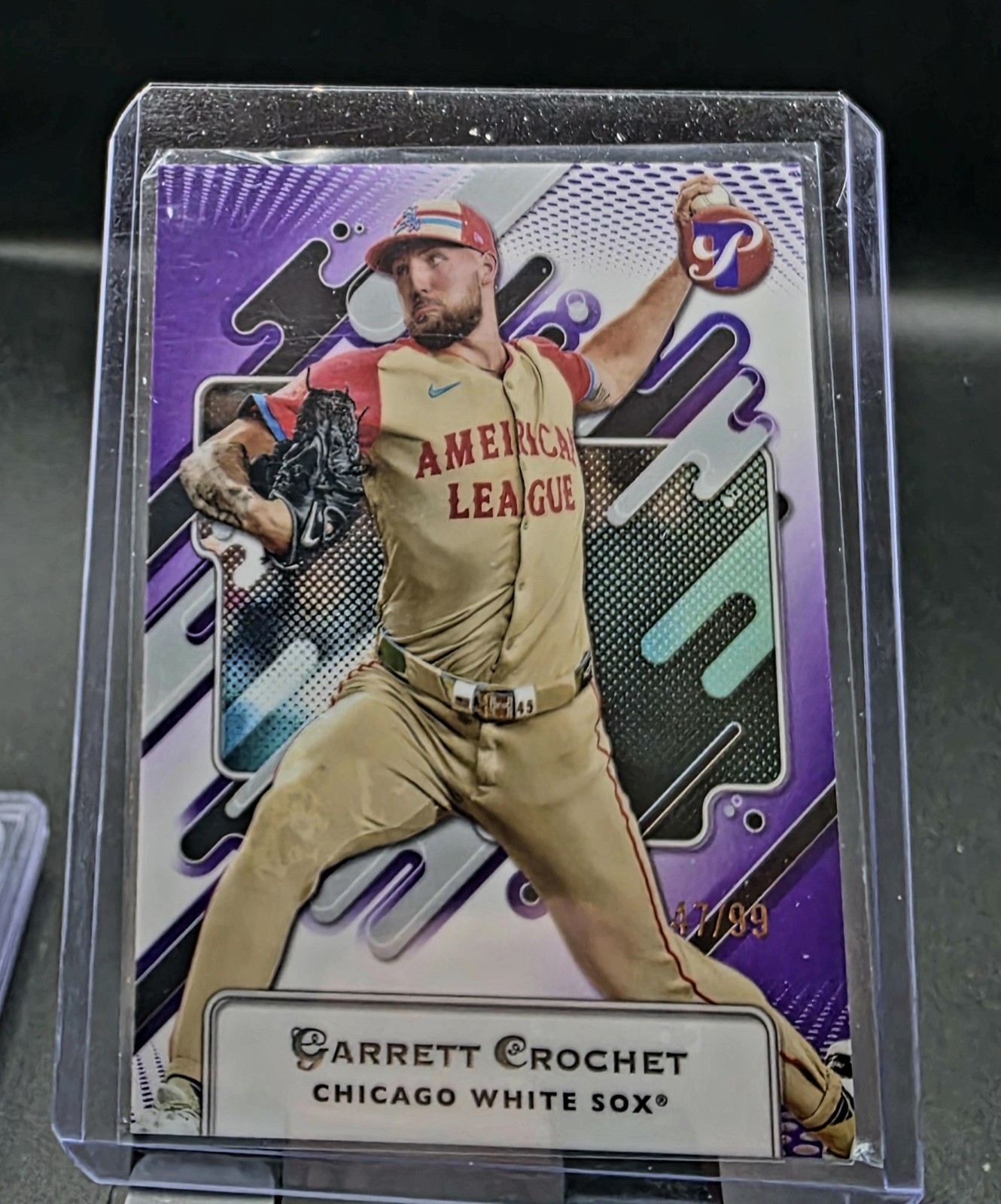 2025 Topps Pristine - Garrett Crochet #271 Purple Refractor /99