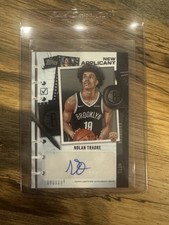 2025-26 TOPPS NOLAN TRAORE NEW APPLICANT ROOKIE RC AUTOGRAPH #NA-NT NETS 🔥🔥