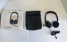 ‏Jabra Evolve2 50 Wired Stereo Headset – MS Teams Certified – Black