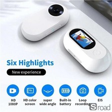 1080P Pet Collar Camera Waterproof Night Vision Body Cam For Outdoor