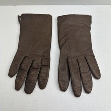 Chimney Ridge Brown Leather Gloves Size Medium Womens Acrylic Lining