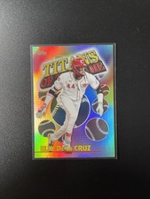 Topps Chrome Elly De La Cruz Cincinnati Reds All-Etch CAE-4 baseball card
