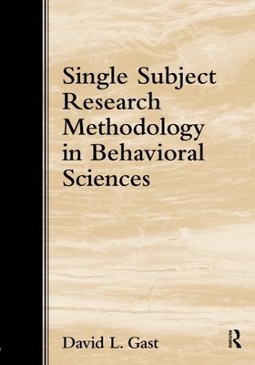 Single Subjects Research Methodology in Behavioural Sciences
