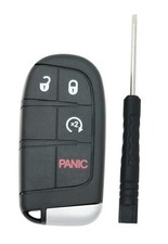 Remote Smart Key Fob Shell Case Fit for Dodge Journey 2011-2020 4 Buttons-a