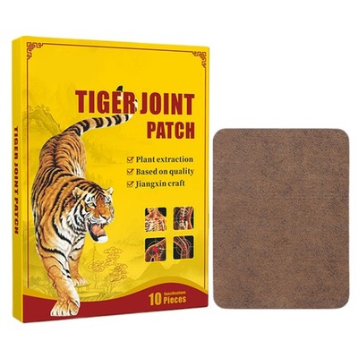 Chinese Tiger Patch Pain Relief Patch Back Heat Pain Relief Plaster 10 Count 