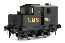 Dapol 7S-005-004 0F Sentinel 4wVB No.7160 in LMS Livery