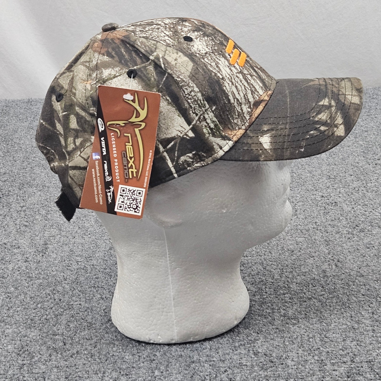 TE Connectivity Camo Cap Strapback Hat Camouflage… - image 4