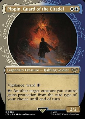 MTG Pippin, Guard of the Citadel - Foil - Showcase, The Lord of the Rings: Tales