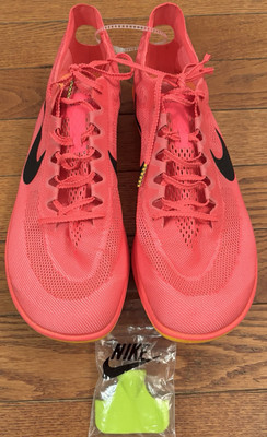 Nike ZoomX Dragonfly Hyper Pink Racing With Spikes Mens Size 15 CV0400-600 Track