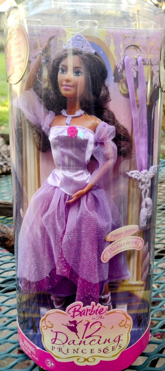 Barbies 12 Dancing Princess Ashlyn J8902 NRFB