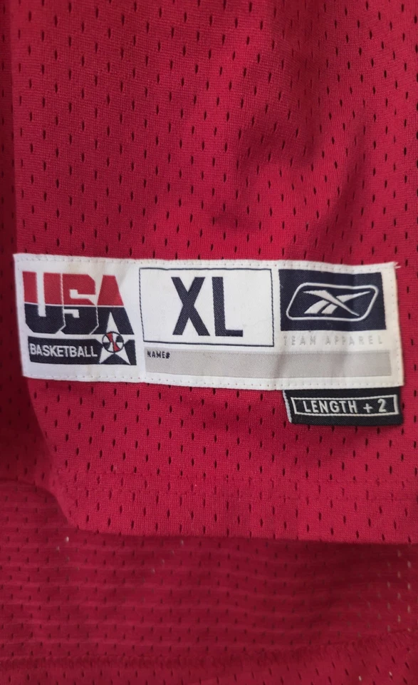 Reebok Team USA Olympics LeBron James Men’s XL NBA Jersey - Image 3 of 4