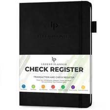 Check Register Book – Accounting Ledger Book for Small Business & Personal Us...