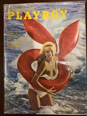 Playboy August 1972 Playmate Linda Summers, Girls of Munich W/centerfold