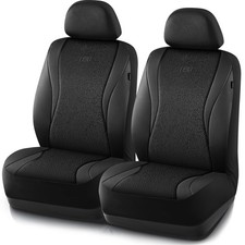 Skechers Car Seat Covers,Leather Seat Covers with GOGA Mat Technology,Waterpr...