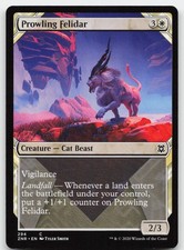 Prowling Felidar (Showcase) #294 (NM) Zendikar Rising ZNR Magic MTG