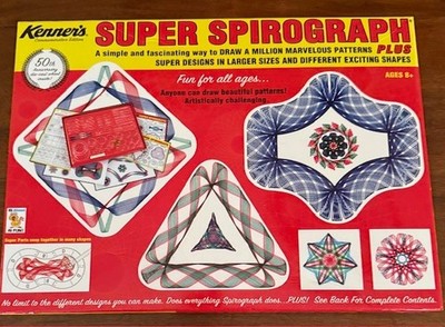 Kenner's Super Spirograph Plus 50th Anniversary Commemorative Edition 