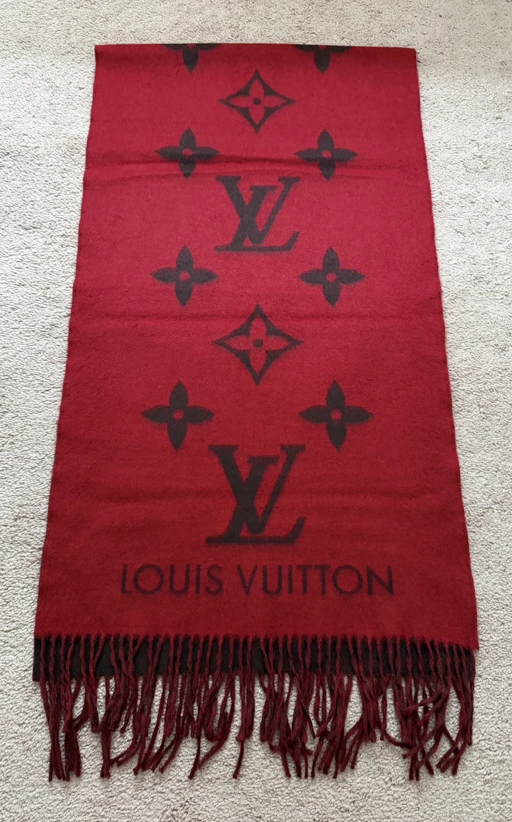 Louis Vuitton Red Scarves & Wraps for Women for sale | eBay