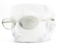 Chanel Sunglasses Blue Light Filter Glasses Shiny Silver ch2227-S 450/SG w/case