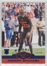 2019 Panini Plates & Patches Rookies Blue 31/60 Greedy Williams #191 n0c