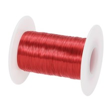 0.16mm Magnet Wire 1834ft (559m) Enameled Copper Wire 100g 155C, Red