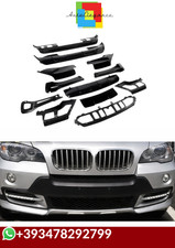BODYKIT BMW X5 E70 M Sport 2007-2010 Schwarz Glänzend ABS links