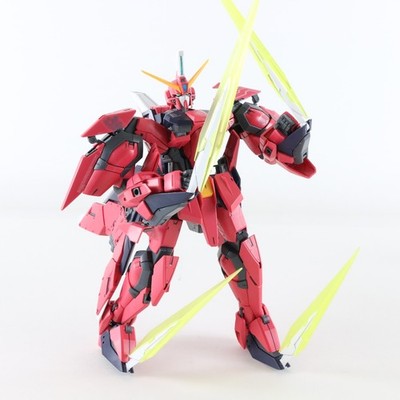 Gundam GAT-x303 MG Seed Aegis Mobile Suit Bandai 1/100 Figure W/ Accessories