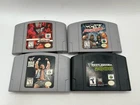WRESTLING GAMES FOR THE NINTENDO 64 Lot Of 4 Tested