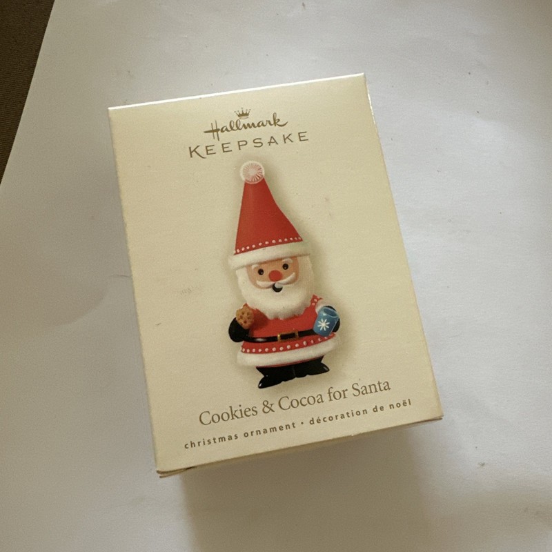 2008 Hallmark Keepsake "Cookies & Cocoa for Santa" 2008