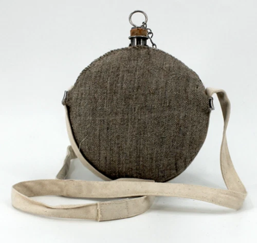Civil War Smooth Side Canteen - Jean Wool Cover