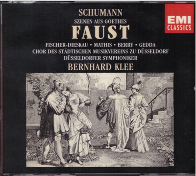 Schumann: Faust / Bernhard Klee, Fischer-Dieskau, Mathis, Berry - CD