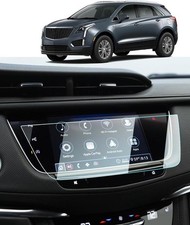 Tempered Glass Screen Protector for 2017-2025 Cadillac XT5 XT6 Luxury/Premium