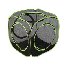 Large Outdoor Cat Play Cube, Mesh PopUp Cat Enclosure for Indoor  Outdoor Us...