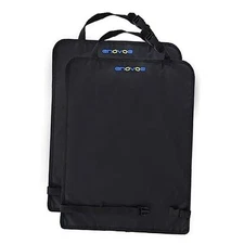 Enovoe Kick Mats Back Seat Protector for Kids - 2 Pack - Premium Quality Car 