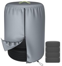 600D Tire Storage Bag,Tyre Dust Protective Cover for Indoor/Outdoor Use