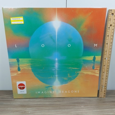 #ad Imagine Dragons LOOM Alt Cover Bonus Track Sealed Orange Vinyl Lp Record FS $17.24