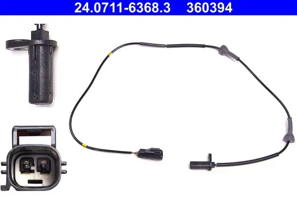 Sensore velocità ruota ABS 24.0711-6368.3 ATE per VOLVO XC90 I