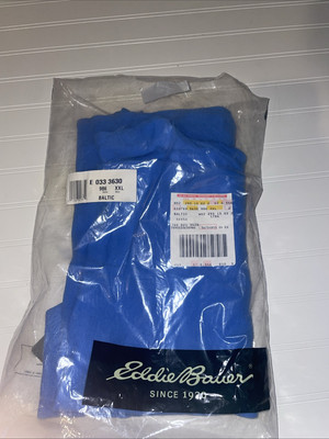 Eddie Bauer Mens Size XXL 2X Button-Up Shirt Baltic