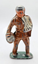 Barclay Manoil Soldier Wounded with Arm in Sling carrying Helmet. RARE B57.