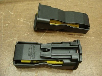 LOT OF 2 MARTOR SOLINGEN 9843 PLASTIC SAFETY KNIFE HOLDERS