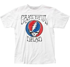 Grateful Dead California Men’s T-Shirt – Classic Rock Band Tee | Vintage White