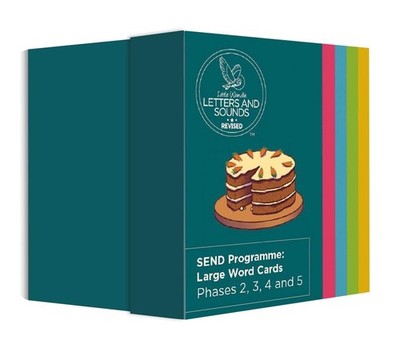 SEND Programme: Large Word Cards: Phases 2, 3 and 5 by Wandle Learning Trust and